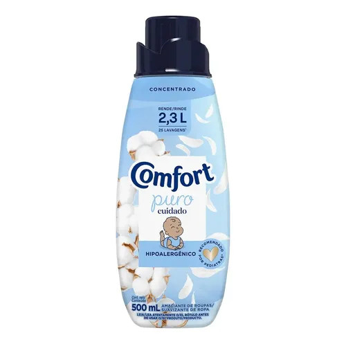 AMACIANTE CONC COMFORT PURO CUIDADO 500ML¬