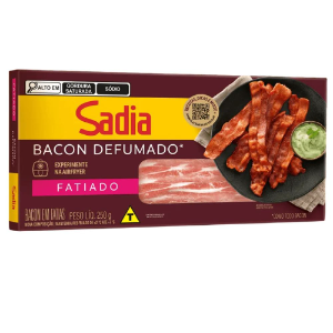 BACON FATIADO SADIA CX 250G