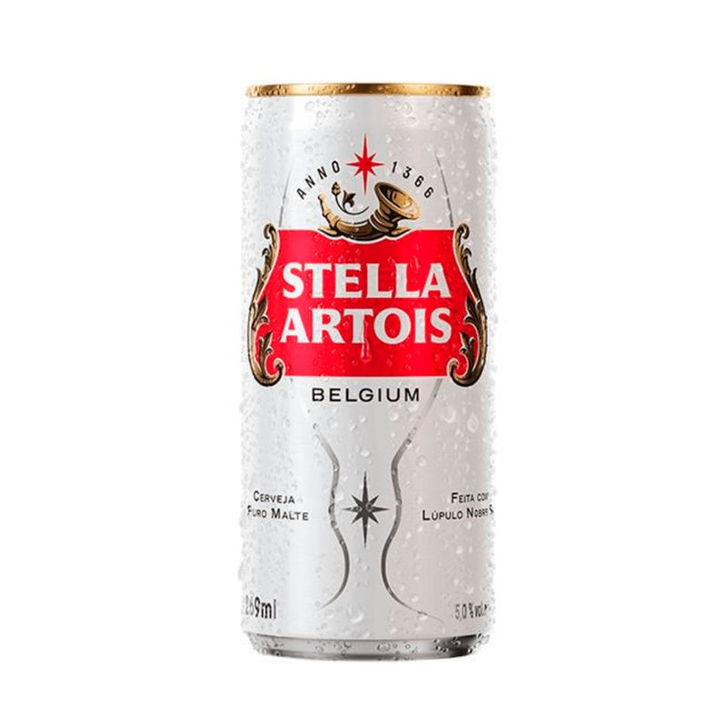 CERVEJA STELLA ARTOIS LATA 269ML