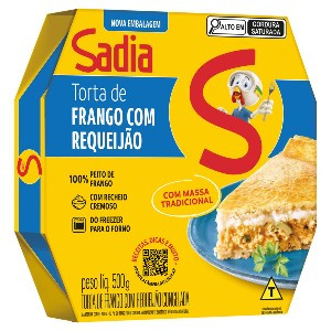 TORTA FRANGO COM REQUEIJÃO SADIA 500G