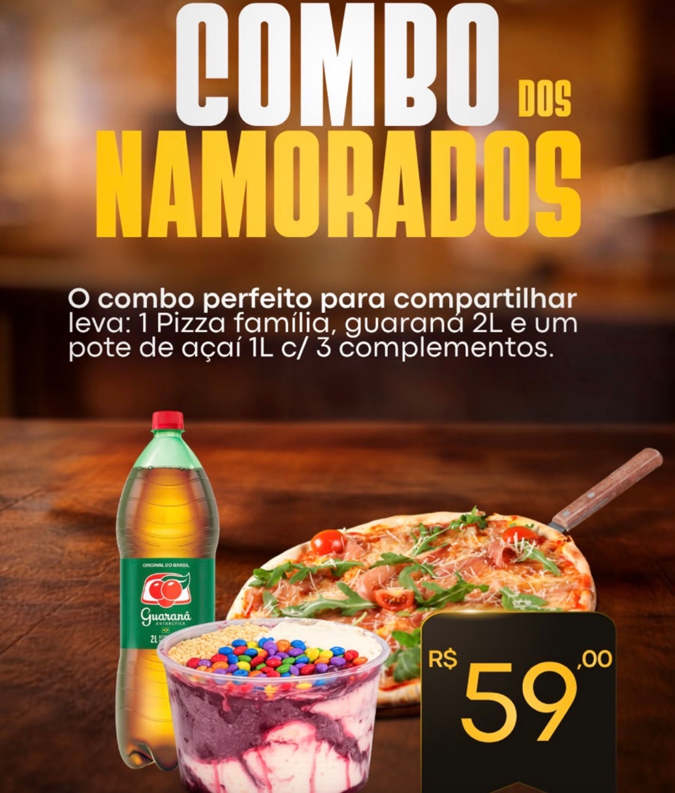 1PIZZA FAM + POTE1L + 1GUA2L