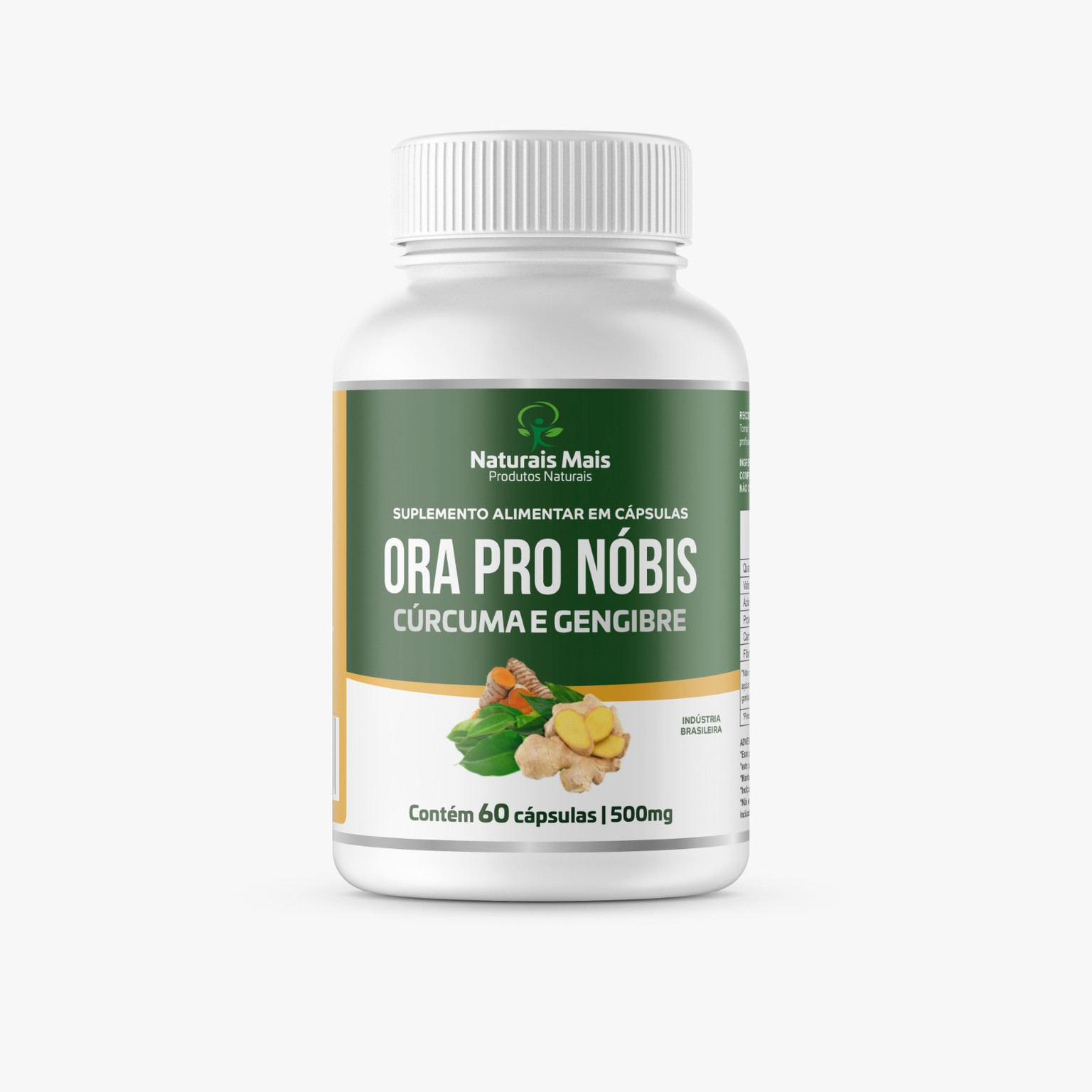 ORA PRO NOBES COM CURCUMA E GENGIBRE 60 CAPS