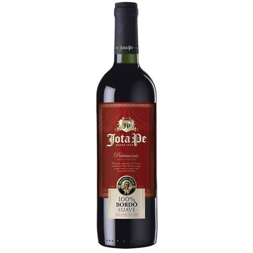 Vinho Tinto Jota Pe 100% Bordô Suave Garrafa 750ml