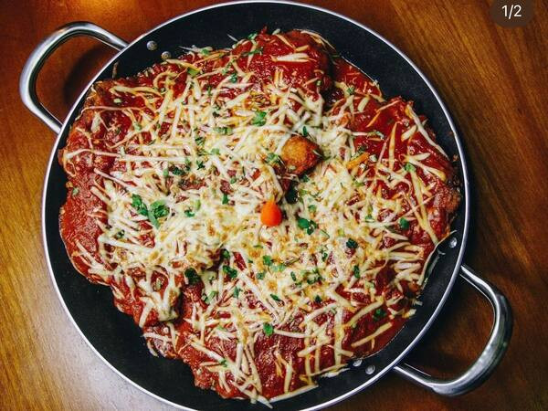 Prato Filet Mignon A Parmegiana