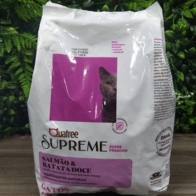 QUATREE SUPREME GATOS ADULTOS SALMÃO 1KG