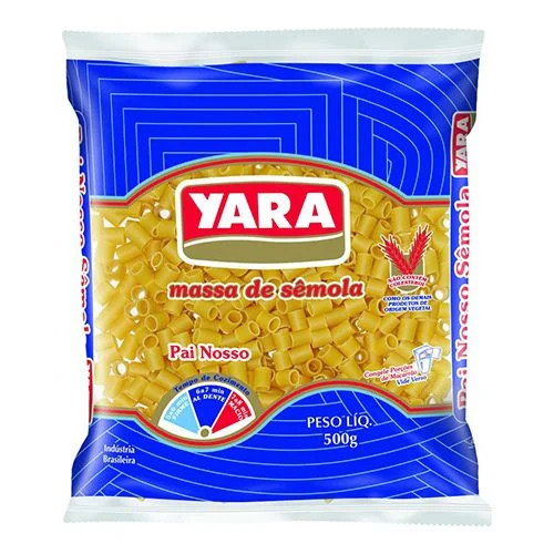 MACARRÃO SEMOLA YARA PAI NOSSO 500G