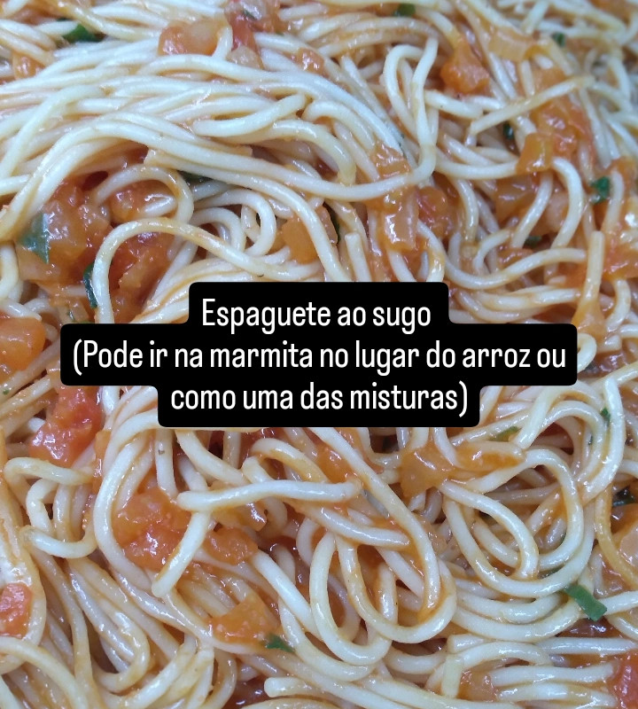 Espaguete ao Sugo