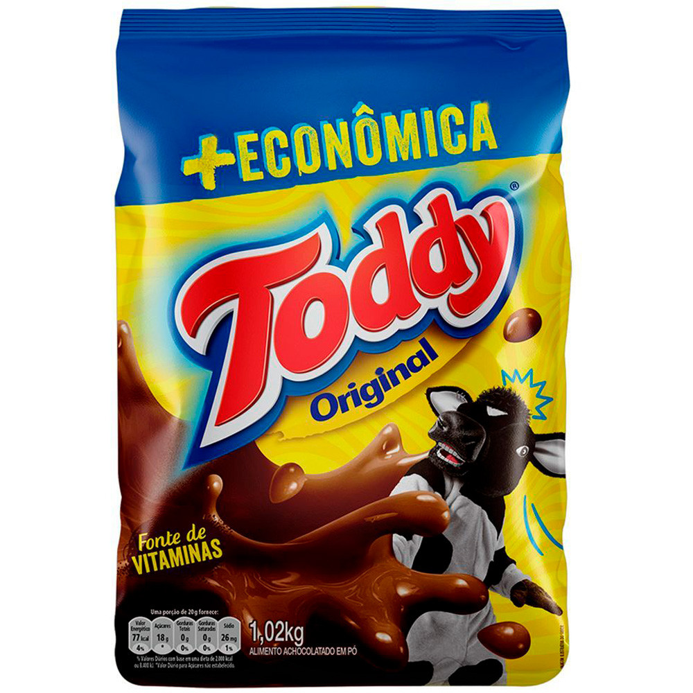 ACHOCOLATADO EM PO TODDY SC1.02KG