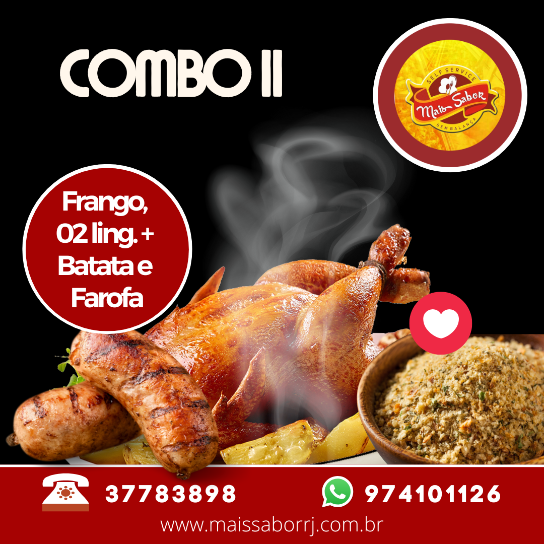 FRANGO ASSADO - COMBO II