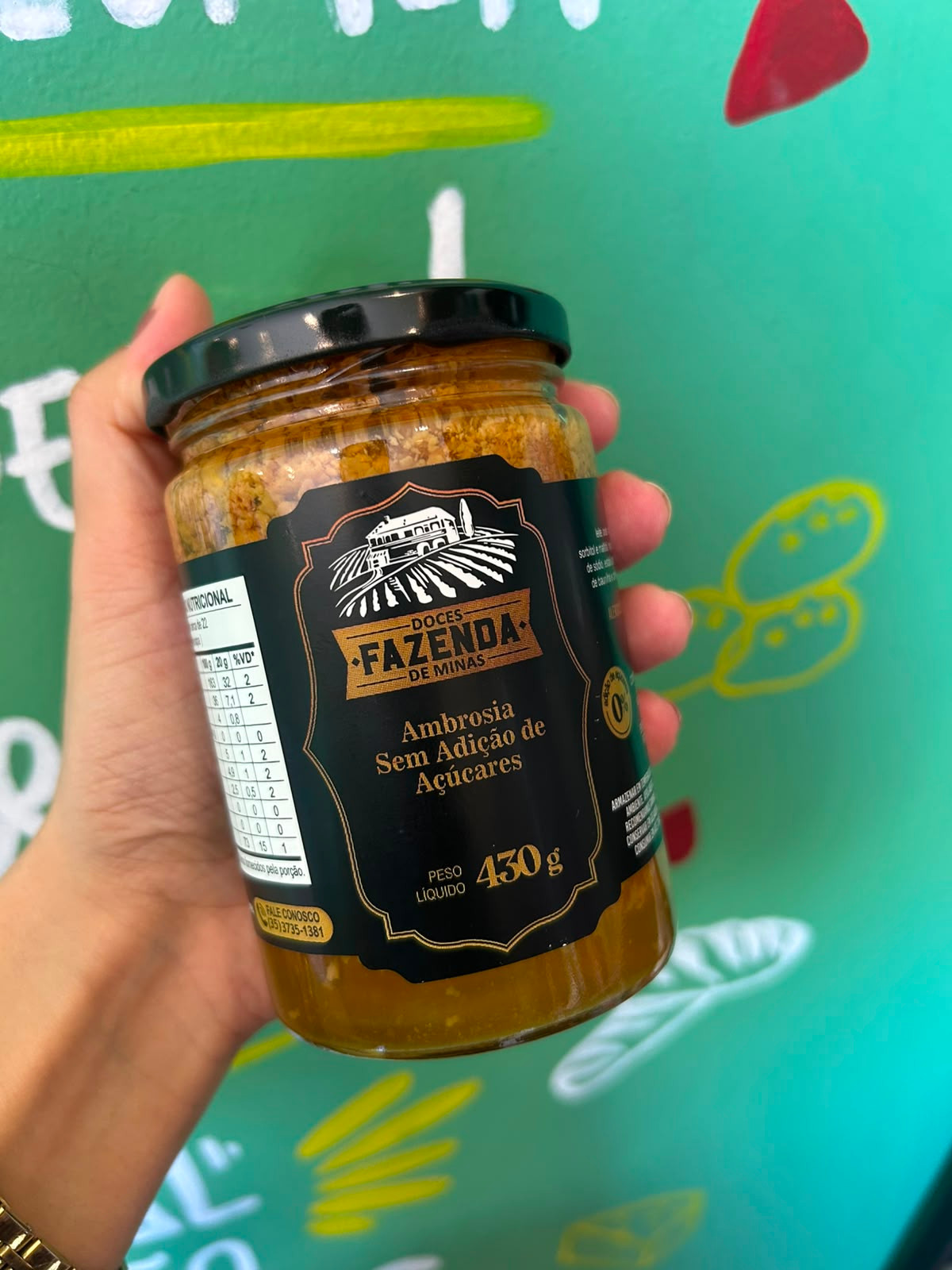 Ambrosia Sem Adicao de Acucares - 430g