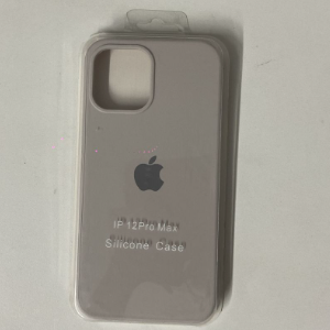 CAPA CINZA IPHONE 12 PRO MAX SILICONE CASE