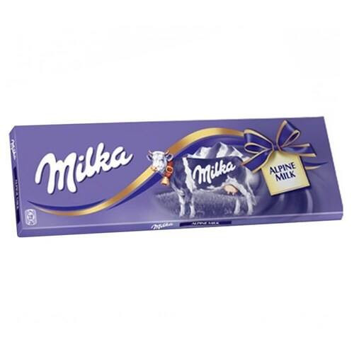 Chocolate Barra Milka Alpine Milk 250g