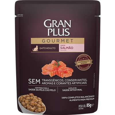 Sachê Granplus Gato Adulto Salmão 85g
