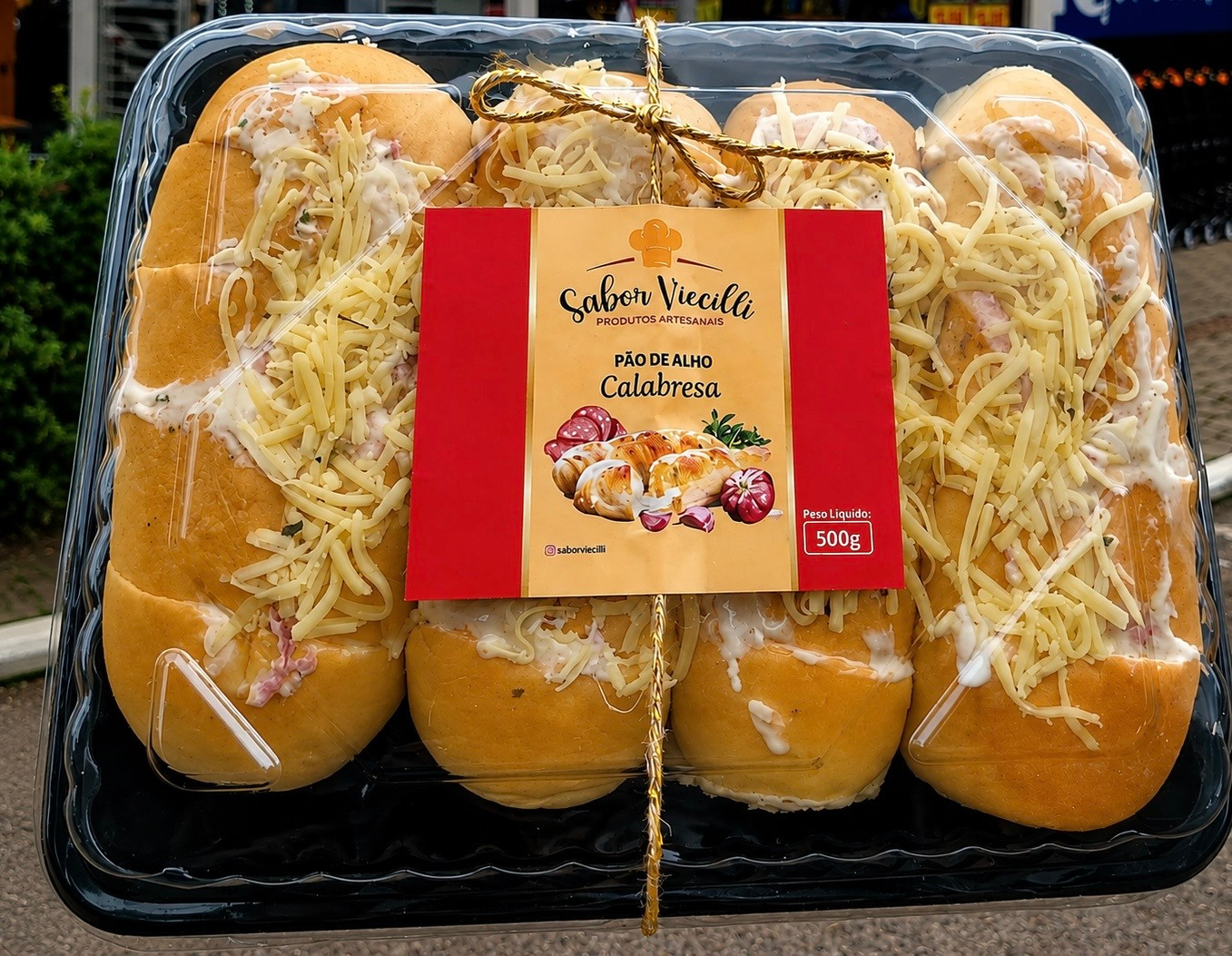 Pão de Alho Calabresa 