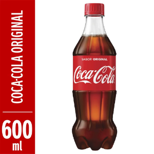 REFRIGERANTE 600ML, COCA, MINEIRO LARANJA