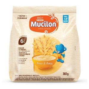 MUCILON DE ARROZ E AVEIA 360G