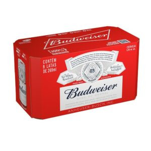 CAIXA BUDWEISER 269ML C/8 UN