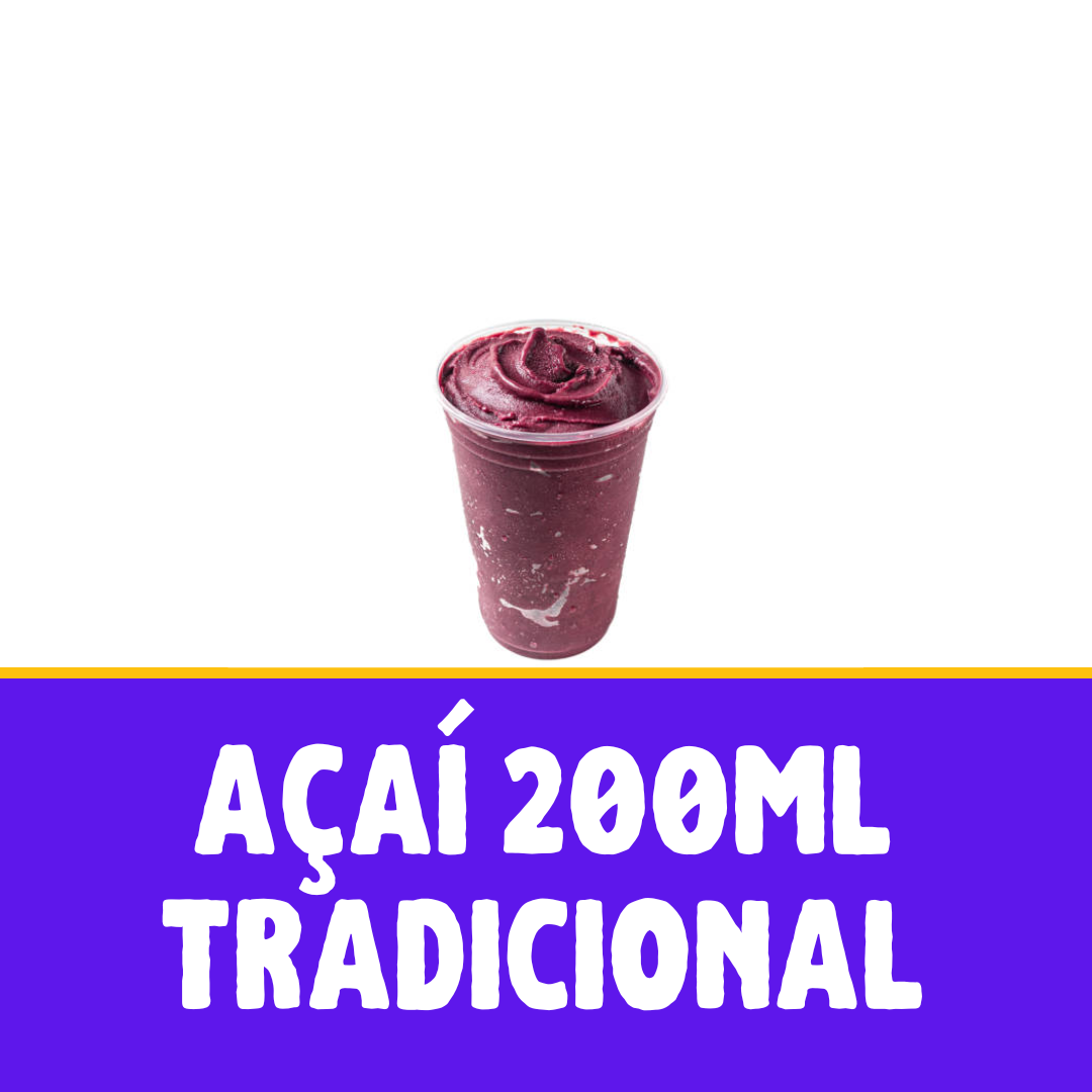ACAI TRADICIONAL 200ML