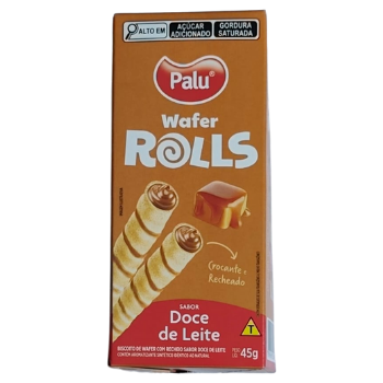 WAFER STICKS PALU DOCE DE LEITE 45G