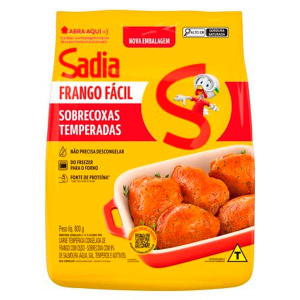 SOBRECOXAS TEMPERADAS FRANGO FACIL SADIA 800G