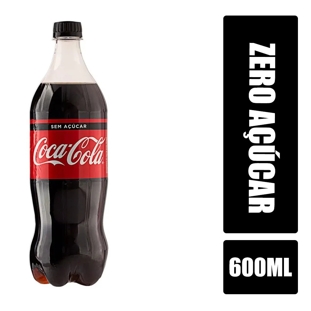 COCA COLA ZERO 600ML