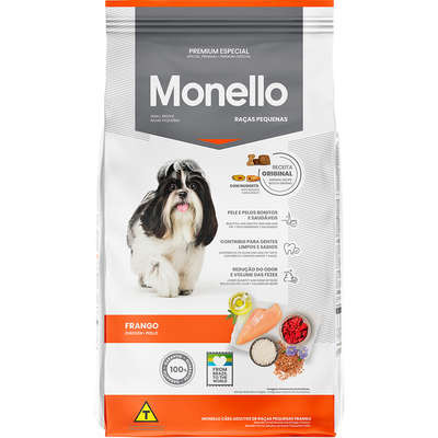 Monello Adulto Pequenas e Minis Sabor Frango 