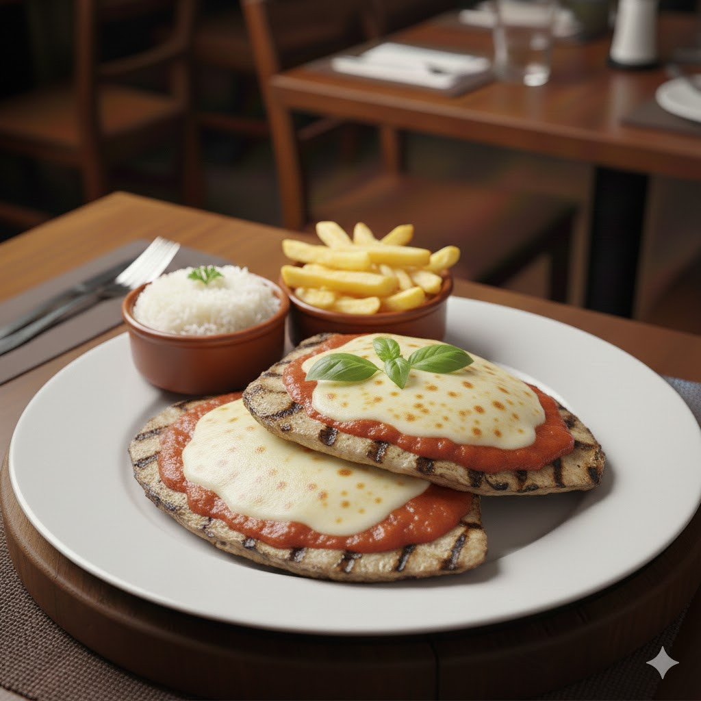 MEIO PARMEGIANA TILAPIA