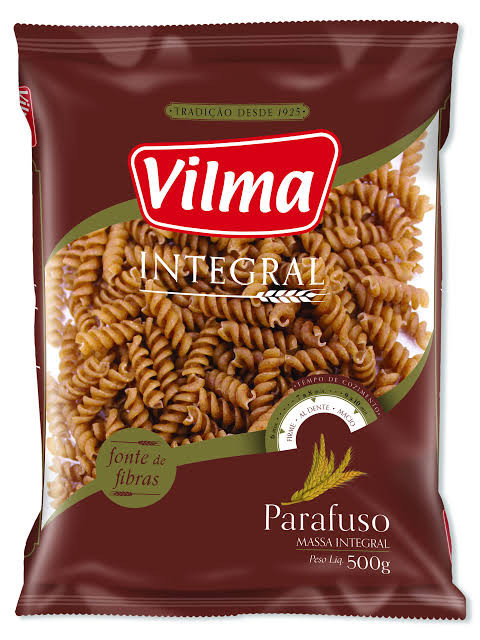 Macarrao Integral Vilma Parafuso Pct 500g