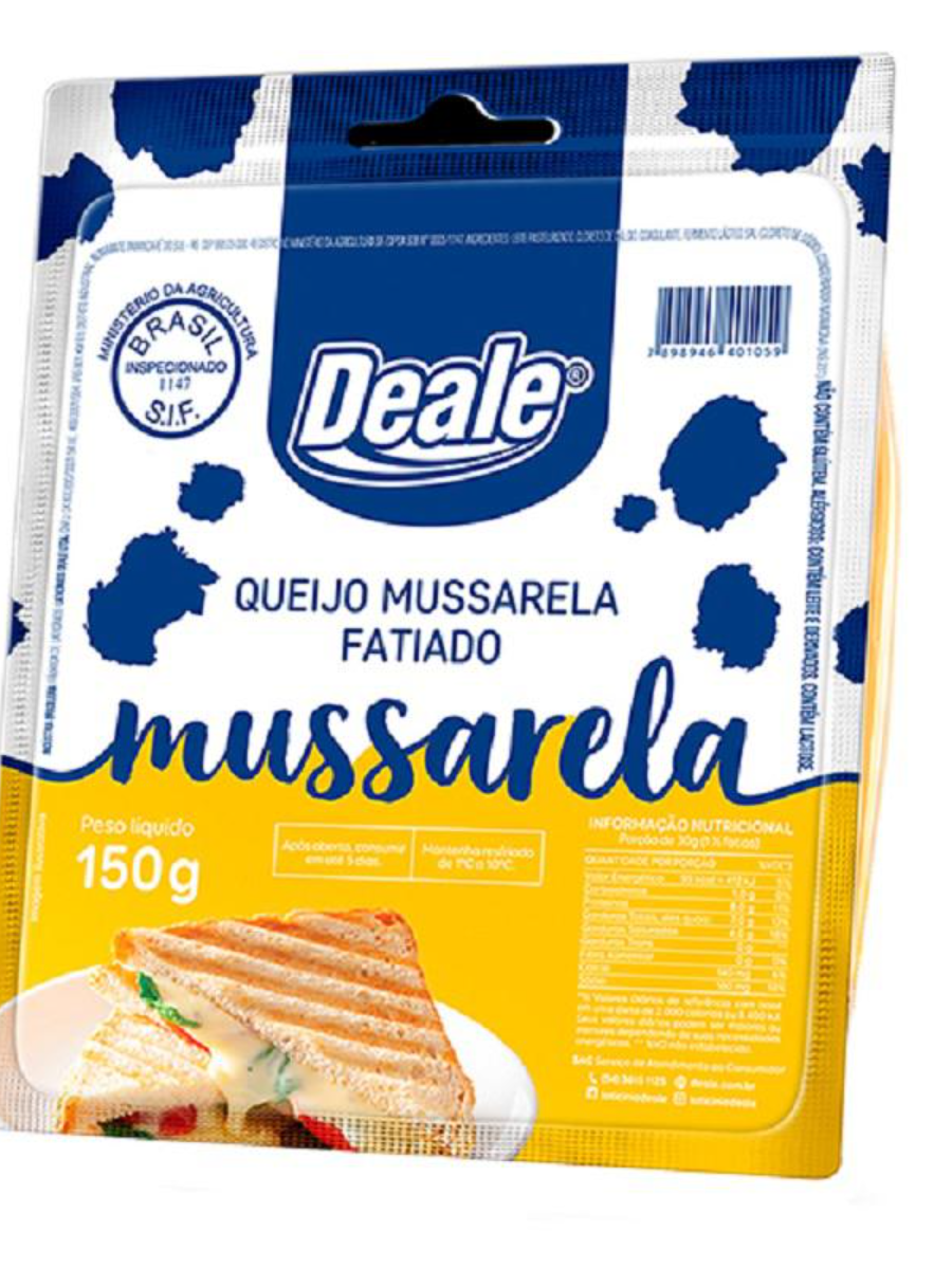 QUEIJO MUSS.DEALE FATIADO 150G