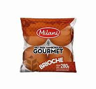 PAO HAMBURGUER .C/4 BRIOCHE GOURMET  MILANI 280G