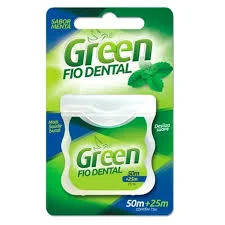 FIO DENTAL GREEN + CONFORTO  75M