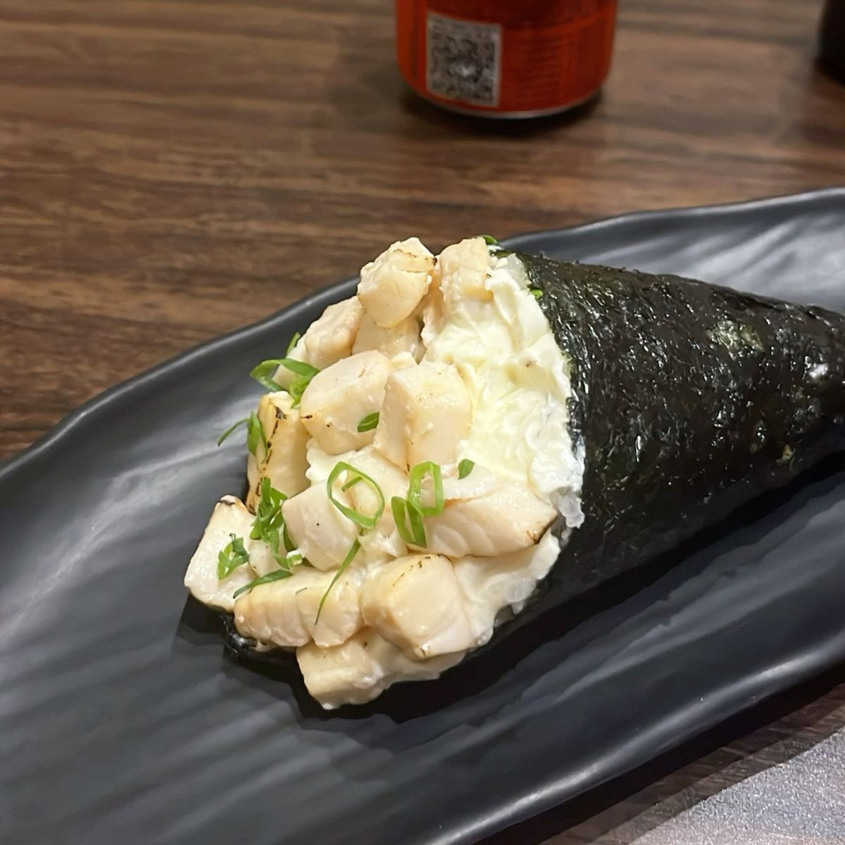 Temaki peixe branco