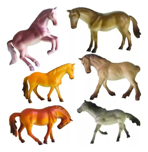 BRINQUEDO ANIMAIS DA FAZENDA CAVALOS 99 TOYS