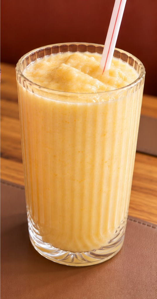 SMOOTHIE DE COCO, MANGA E BAUNILHA