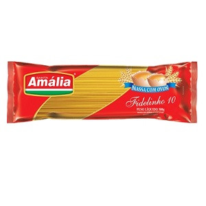MACARRAO SAN. AMALIA C/ OVOS ESPAG. FIDEL. N 10 500G