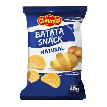BATATA OND CLAUMAR SNACK NATURAL 40G