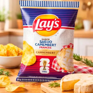 SALGADINHO LAYS QUEIJO CAMEMBERT FRANCES 62G