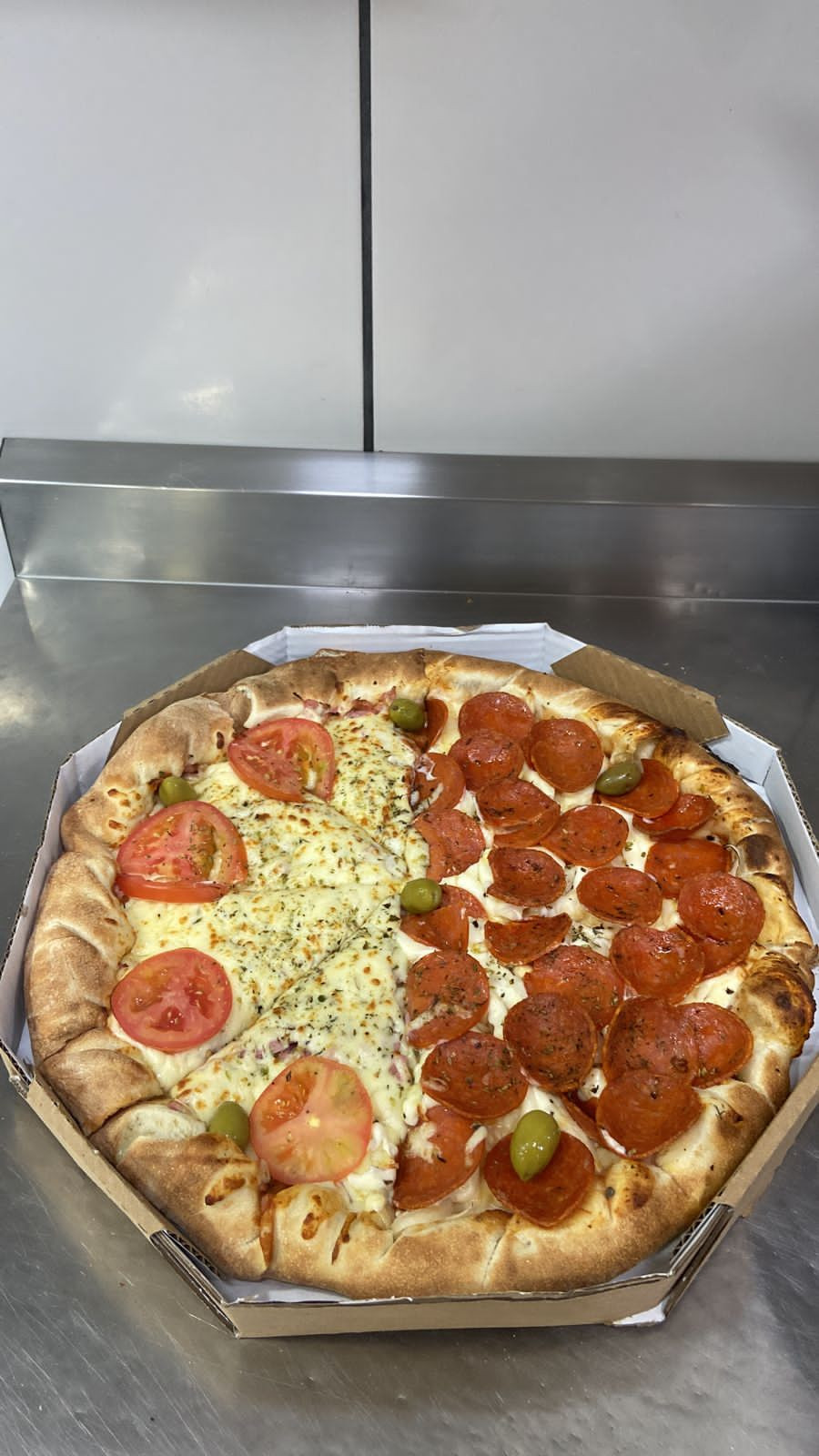 PIZZA - 2 SABORES DOCES