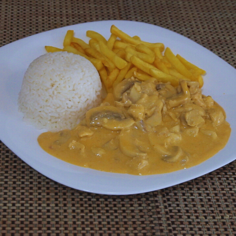 STROGONOFF DE CARNE