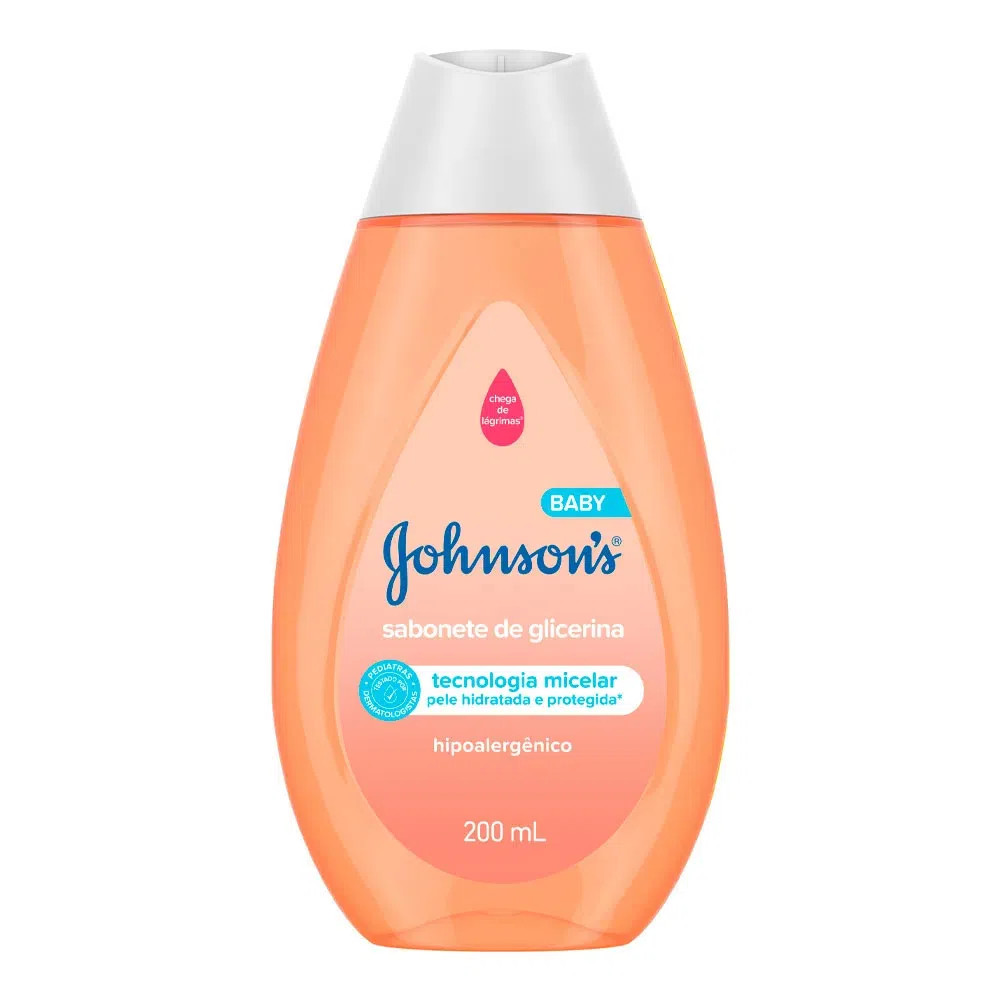 SABONETE LIQ JOHNSONS BABY GLICERINA CABEÇA AO PES 200ML