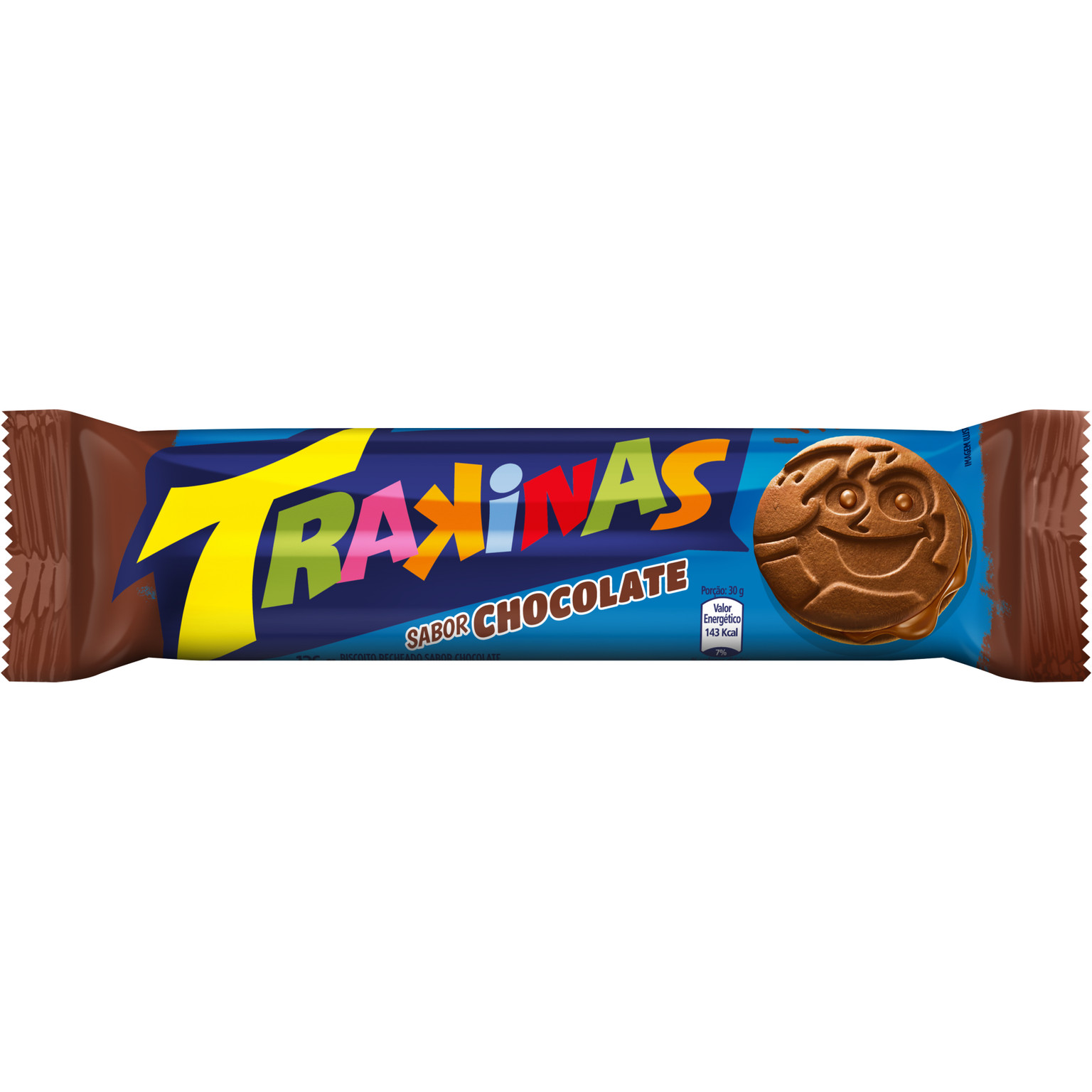 BISCOITO TRAKINAS CHOCOLATE