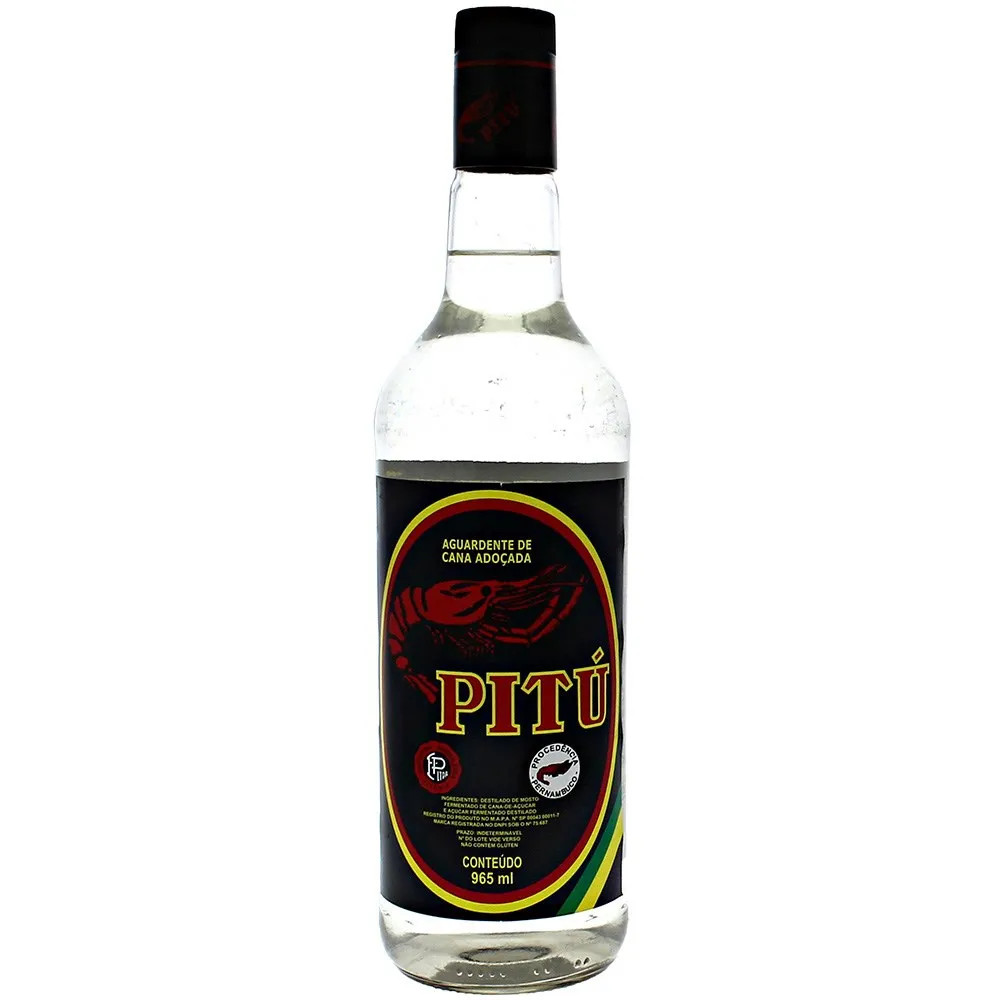 Aguardente Pitu Garrafa (Pitu) 965 ml
