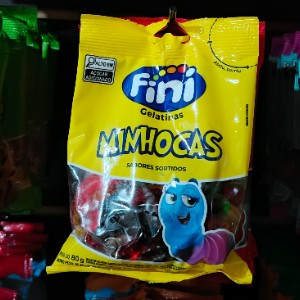BALA FINI MINHOCAS GELATINAS