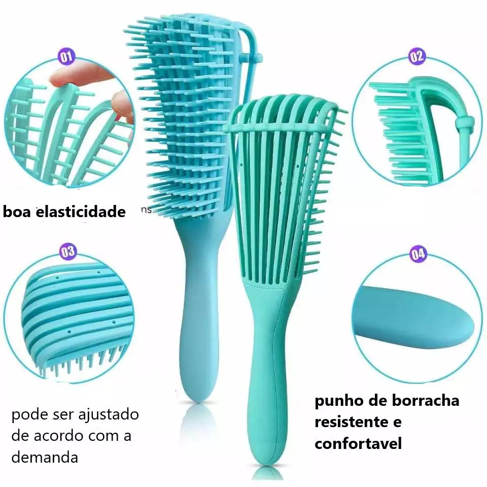 ESCOVA DE CABELO POLVO ISACARE 