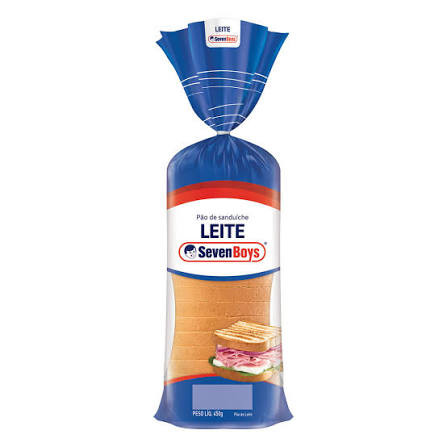 Pao de leite Seven boys 500g