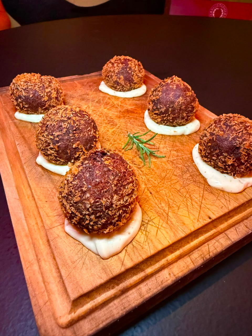 Bolinho de Cupim Defumado