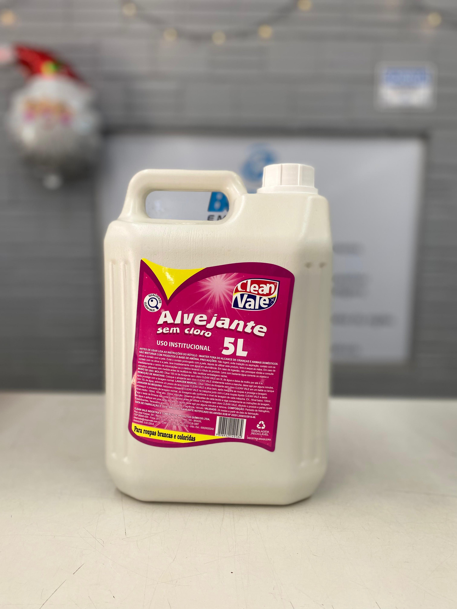 ALVEJANTE CLEAN VALE SEM CLORO 5LT
