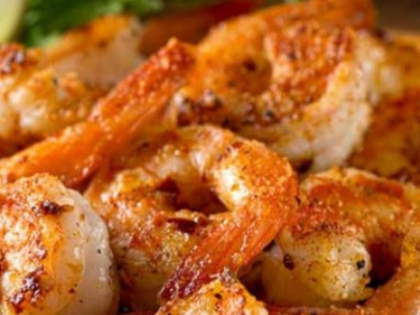 Teppanyaki camarão