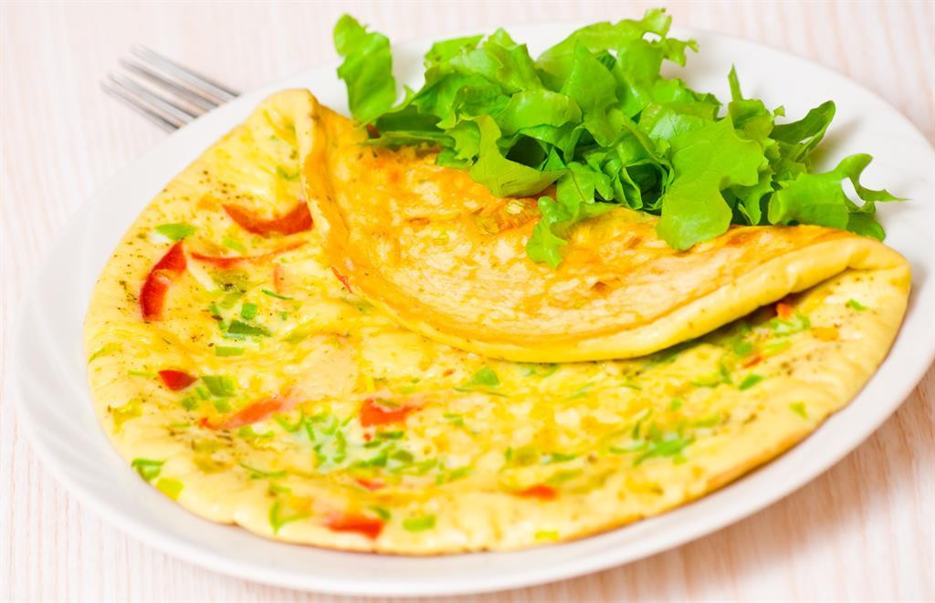 Omelete de Queijo(Foto ILustrativa)