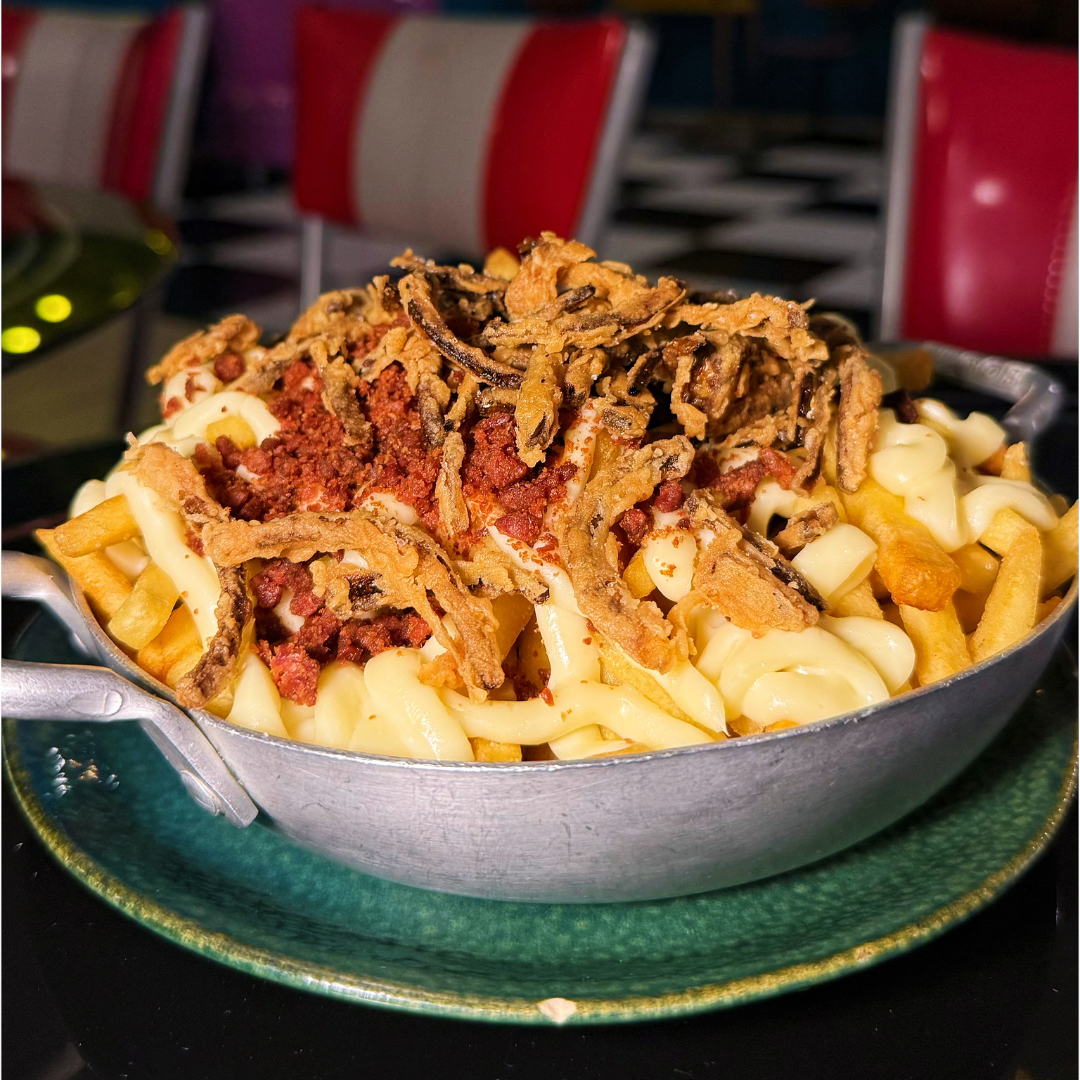 FRITAS C CATUPIRY, BACON E CEBOLA CRISPY